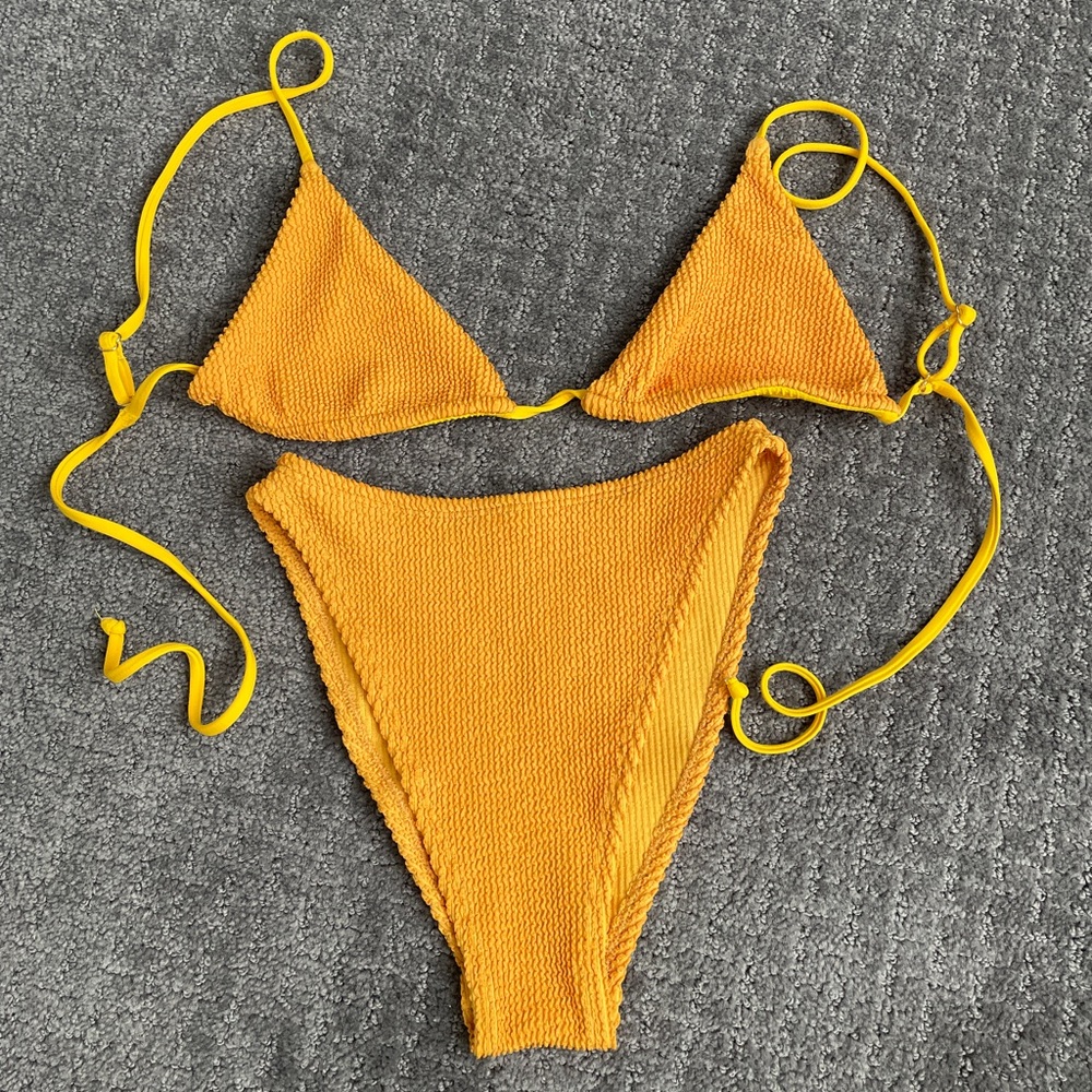 Skatie x The Salty Blonde Ella & Kelly Swimsuit in Sunshine